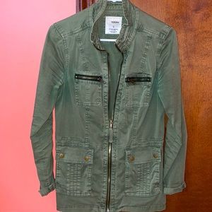 Sonoma Army Green Zip Up Jacket